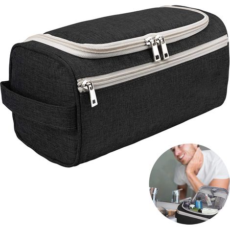 Bolsa De Aseo - Bolsa Organizadora De Aseo Con Gancho De Colgado - Para Viaje Baño Ducha - 23 5 X 12 X 12 Cm - 1 Unidad (1/5)