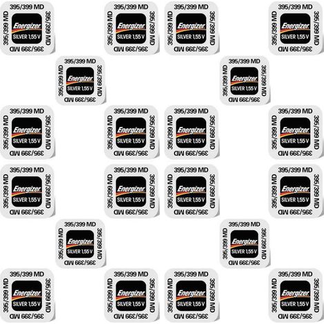 .20 Piles Energizer 395/399.