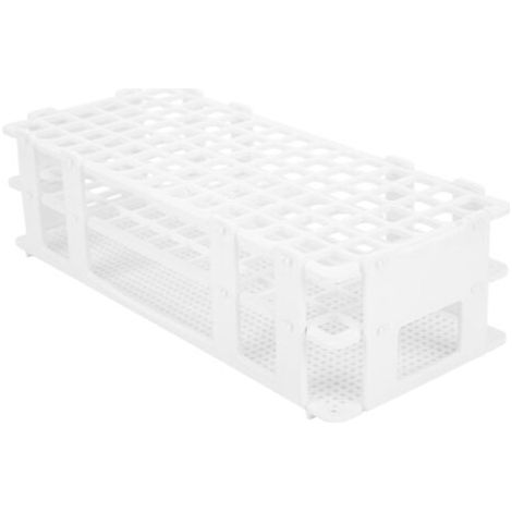 5-teiliges Kunststoff-Reagenzglasgestell, 90 Löcher für 13-mm-Reagenzgläser, Laboraufbewahrung (1/5)