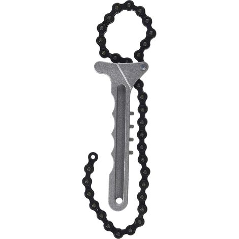 Ölfilter-Kettenschlüssel, grau, 7,05 oz, 29,5 cm