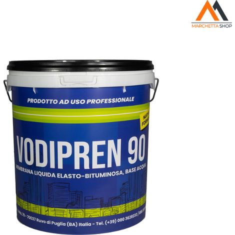 GUAINA BITUMINOSA LIQUIDA 'VODIPREN 90' kg. 5 - nera