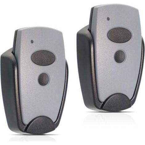 Ecleanfy-Lot de 2 télécommandes pour ouvre-porte de garage Marantec 868,3 MHz, 2 canaux, compatible avec Marantec Digital 302 384 304 313 321 323 131