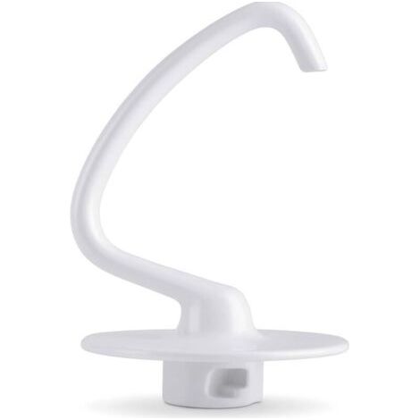 Gancio impastatore di ricambio K45DH compatibile con impastatrici Kitchen-Aid K45 K45SS KSM90 da 4,5 QT con testa inclinabile, accessorio gancio per pane