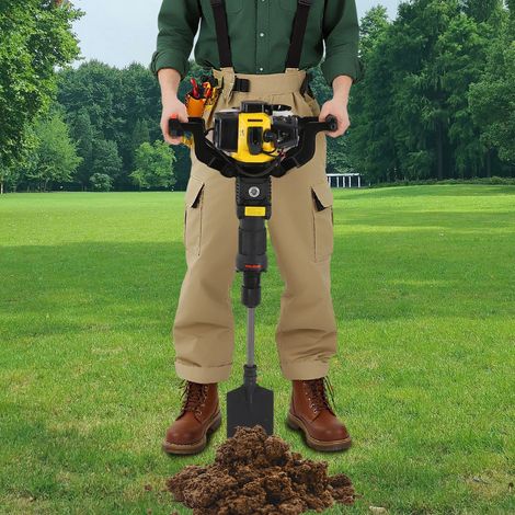 Excavadora de árboles, máquina para extraer árboles, excavadora de árboles con pala (1/5)