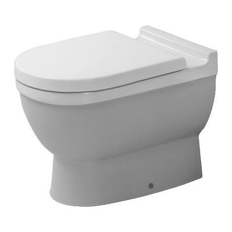 Duravit Stand Tiefspül WC Starck 3 56cm, Abgang waagerecht, (1/5)