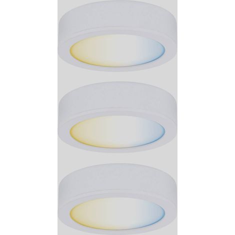 CC Start Disc Eclairage de vitrine jeu de 3 2.10 W blanc chaud blanc A673962 (1/5)