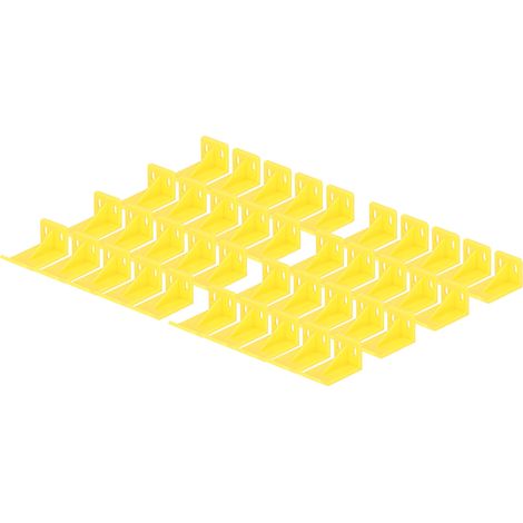 40 Blocs de Positionnement L en ABS, Pièces de Support pour Banc de Test, Installation Facile, Accessoires de Rechange (1/5)