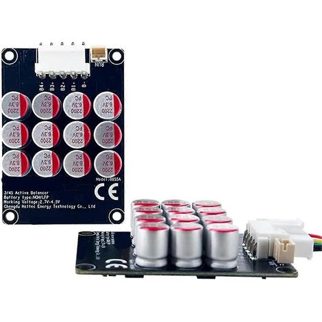 Aktiver Balancer für 3-4S 5A Lithium-Batterien mit Schalter (1/5)