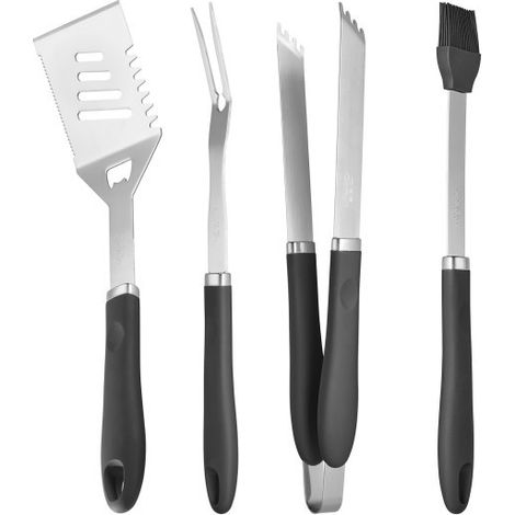Ensemble de barbecue dans un étui : 5 accessoires indispensables pour une expérience de grillade réussie (1/5)
