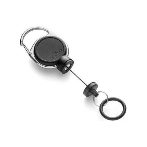 Soporte de clip JoJo para pequeñas botellas de desinfección band-L.600mm negro DURABLE (Por 5) (1/4)