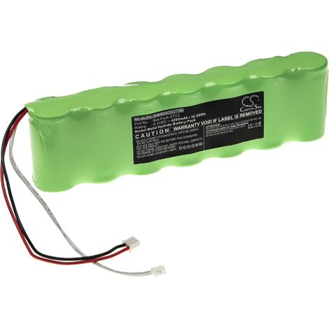 vhbw Battery Replacement for Rover Bat-Pack-STC3 for Measuring Devices (4200mAh, 8.4V, NiMH) (1/2)