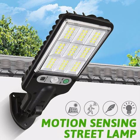 Applique Murale Solaire 72 LED avec Détecteur de Mouvement – Éclairage Extérieur pour Jardin, Allée, Balcon et Décoration de Noël (1/5)