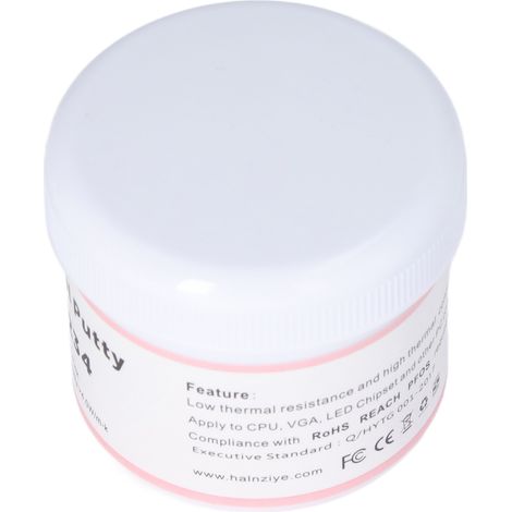 Pâte thermique silicone conductrice HY234 100g pour refroidissement CPU dissipateur, isolation performante (1/5)