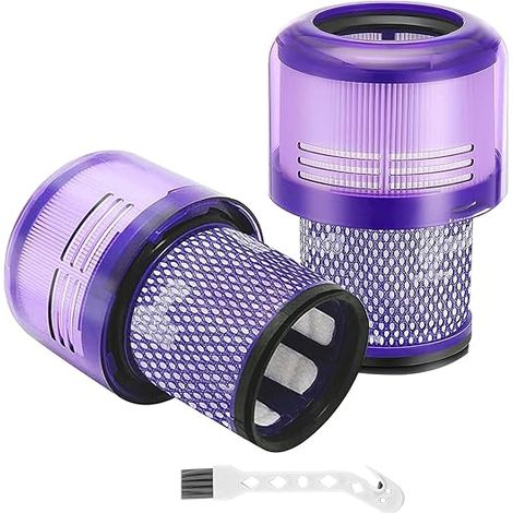 Filtres de rechange pour aspirateurs Dyson V15, V11, SV17, SV14 et SV22 : 2 filtres compatibles avec les modèles V11 Absolute Extra Pro et V15 Detect Animal Torque Drive Total Clean. (1/5)