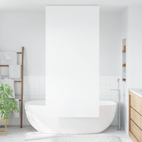 Store enrouleur de douche avec cassette largeur du tissu 86 cm (1/5)