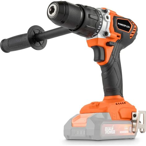 Llave atornilladora powerplus impact screwdriver luz LED mango ergonómico