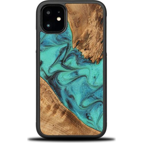Bewood Unique Hülle für iPhone 11 - Türkis (1/4)