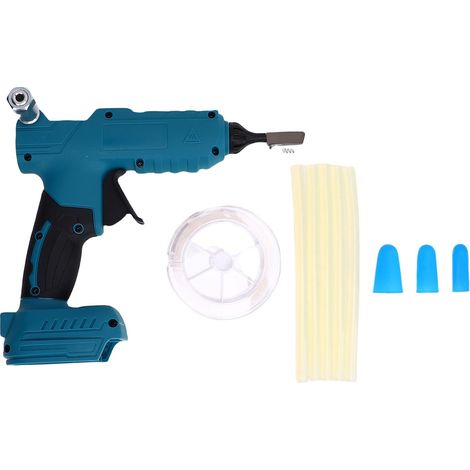 Colle à haute température pour fibre optique invisible FTTR - Compatible avec batteries BL1830B/BL1840B/BL1850B (1 pistolet + 5 sticks + 50m fibre) (1/5)