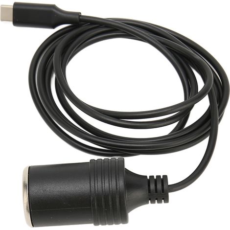 Adaptateur Allume-Cigare USB-C 45W 1.4m pour Voiture, Charge Rapide PD 15V/3A (1/5)