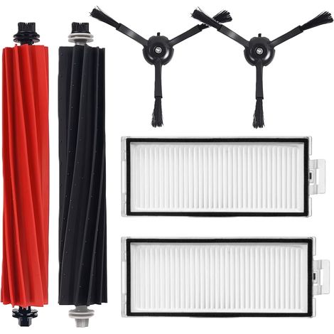 Kit di filtri a spazzola per Roborock Q5 Pro Pro+ DuoRoller+ Q8 Max Max+ (1/4)