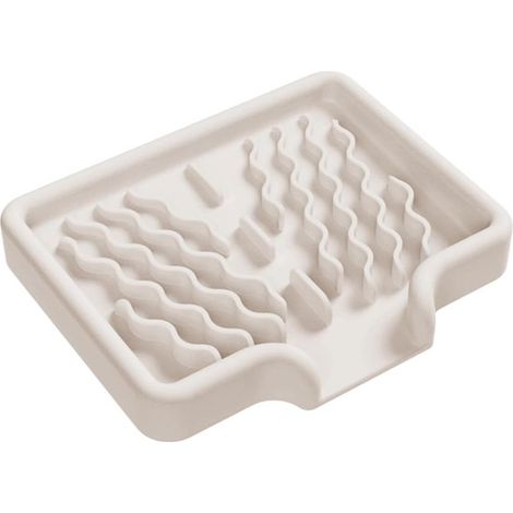 Portasapone da bagno - Vassoi per lavabo, portasapone, portasapone in silicone, dispenser organizer, prodotti da bagno, porta spugna, accessori per la cucina, dispenser organizer per bagno e cucina (1/5)