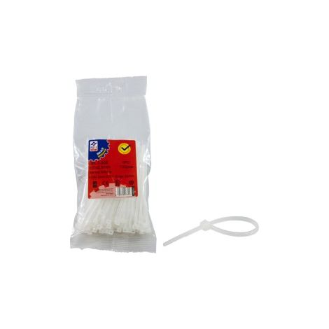 Brida nylon blanca b/100