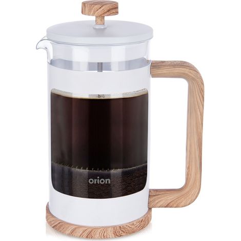 Cafetière et théière à piston en verre WHITELINE 650 ml (1/5)