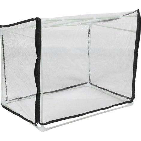 Serrage de Table Mini Serrage à Fleurs de Bureau Portable en PVC et Tubes en Fibre, pour Semis et Plantes, Hiver, Patios, Montage Facile (1/5)