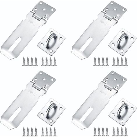 4 Stück Vorhängeschlosshalter
