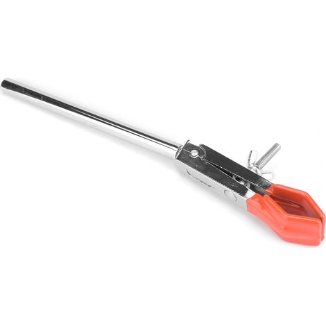 Instrument pédagogique de laboratoire : pince pour ballon chimique à 135°, support de cornue en alliage de zinc, pince pour condenseur (1/5)