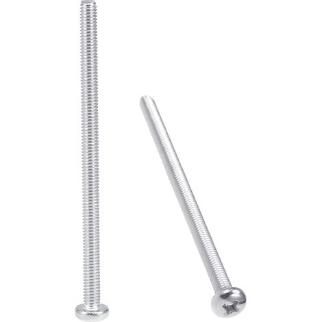 Vis métaux cylindrique cruciforme Tête croix Vis fixation boulon 10Pcs (1/5)