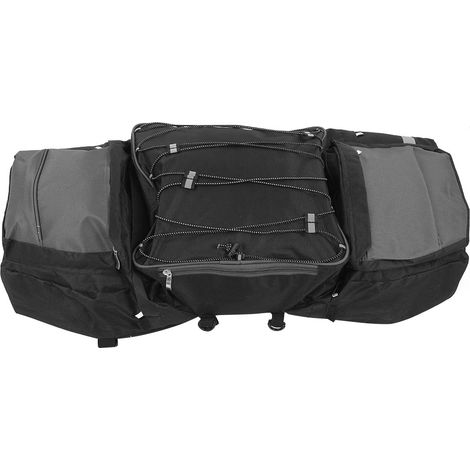 Sacoche Vélo 3 en 1, Support de Rangement pour VTT, Étagère à Bagages pour Cyclisme (1/5)