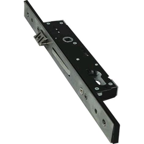 SERRATURA MONTANTE INFILARE 1400S OMEC - B.Q INOX F.MM 25 F.SAGOM M1 SCR+Q8 E.MM 30 - 1 pezzo
