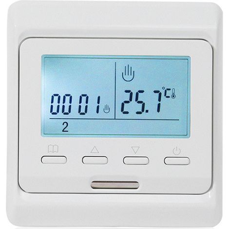 Termostato programmabile per riscaldamento a pavimento, collegamento rapido
