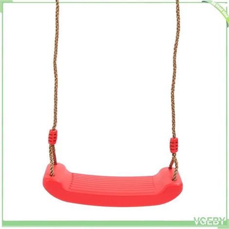 Siège pivotant - FAFEICY - Fafeicy balançoire pour enfants - Rouge - Plastique PE - Capacité 100 kg (1/5)