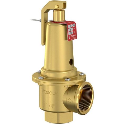 Soupape de sécurité 1 1/2" pour installations de chauffage