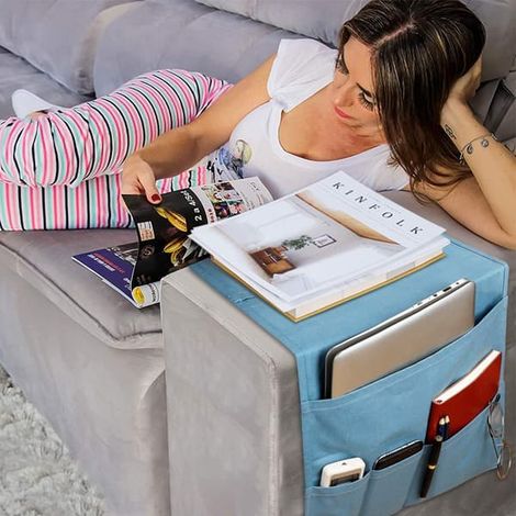 Soffa Armstöd Organisateur, Fjärrkontrollhållare, Soffa Armstöd Cadd