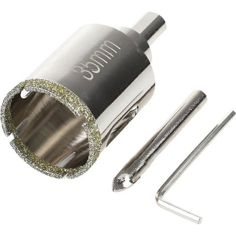 35-mm-Diamantlochsäge für Fliesen, Keramik, Stein und Glas – präzises und langlebiges Bohrwerkzeug