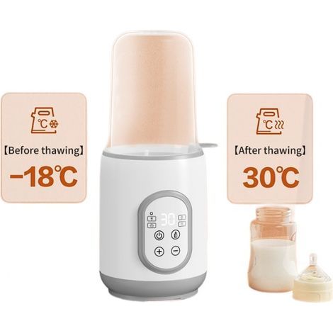 Flaschenwärmer, erwärmt Babynahrung in wenigen Minuten, einfache Bedienung, präzise Temperaturregelung, automatische Abschaltung, für alle Babyflaschen (1/5)