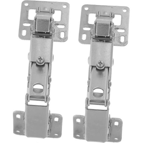 Charnière de porte invisible robuste HOMSFOU, grand angle de 170 degrés, lot de 2 (1/5)