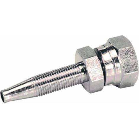 Lem Select – Raccord récupérable femelle droit 1/2" – Filetage intérieur 1/2" – Ø intérieur 13mm – Pour installations plomberie