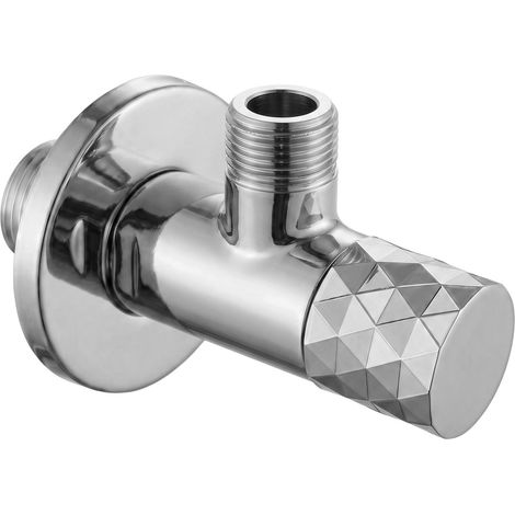 Rea Robinet D’angle Diamond 03 1/2" X 3/8" Chrome (1/5)