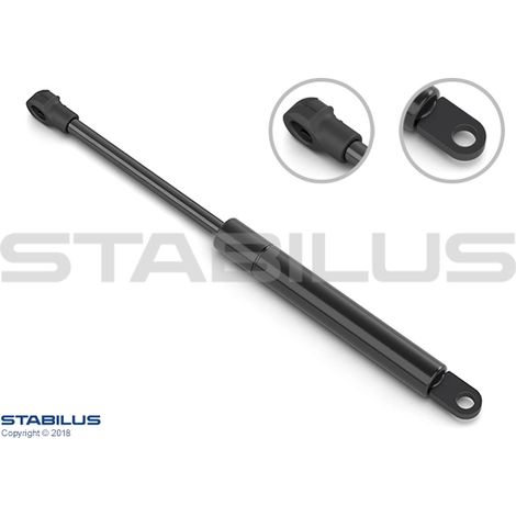Vérin de hayon, de coffre STABILUS 9378KB PORSCHE 964 511 331 00 993 511 331 00