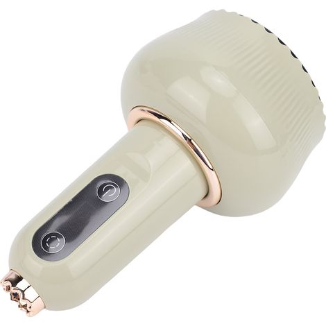 Appareil de ventouses électrique à aiguille en pierre, masseur intelligent à ventouses avec lumière LED rouge chauffante et 8 billes d'acier pour les jambes, les bras et l'abdomen (vert). (1/5)