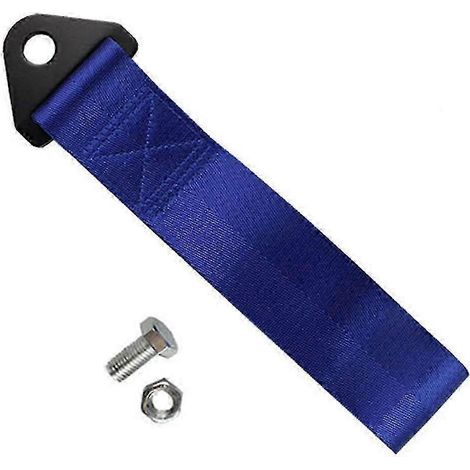 Kit de sangles de remorquage 8-12 mm, crochet de remorquage sport pour voiture de course, pare-chocs avant et arrière