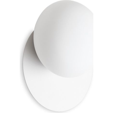 Ideal Lux NINFEA Aplique de pared redondo empotrado Blanco