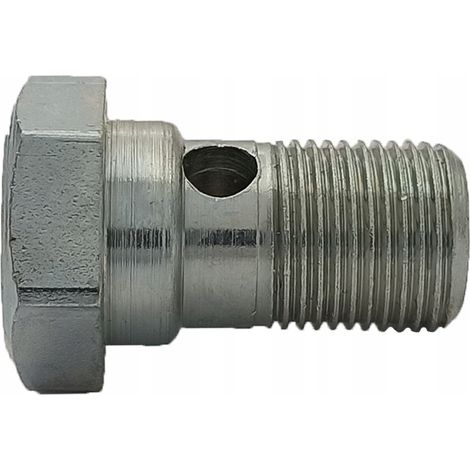 Vite di troppo pieno - banjo - per occhielli M12x1 (Fi14) - zincata SR-06 (1/4)