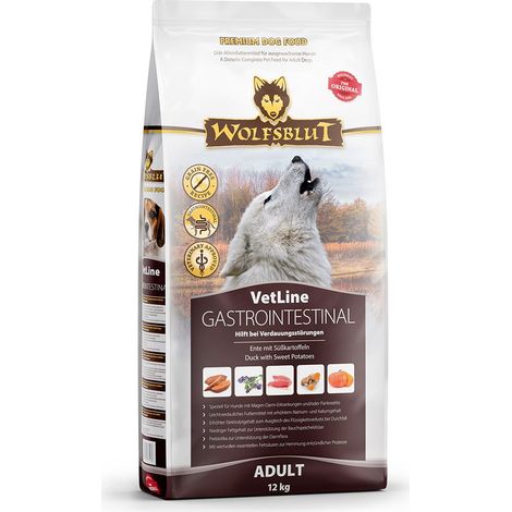 WOLFSBLUT VETLINE GASTROINTESTINAL croquettes pour chien 12 kg (1/3)
