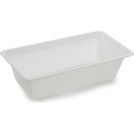 Plateau en Plexiglas gastronorme GN 1/3 325x176x80mm Blanc - Matériel CHR Pro