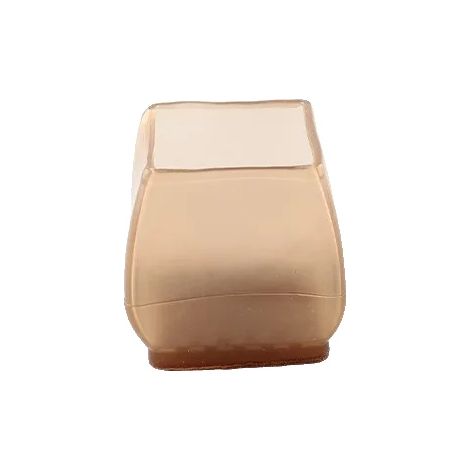 Protectores para patas de silla, diseño antideslizante, protector de suelo, S Square-G, 16 piezas-c (1/2)